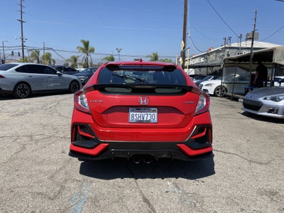 2020 Honda Civic Hatchback Sport