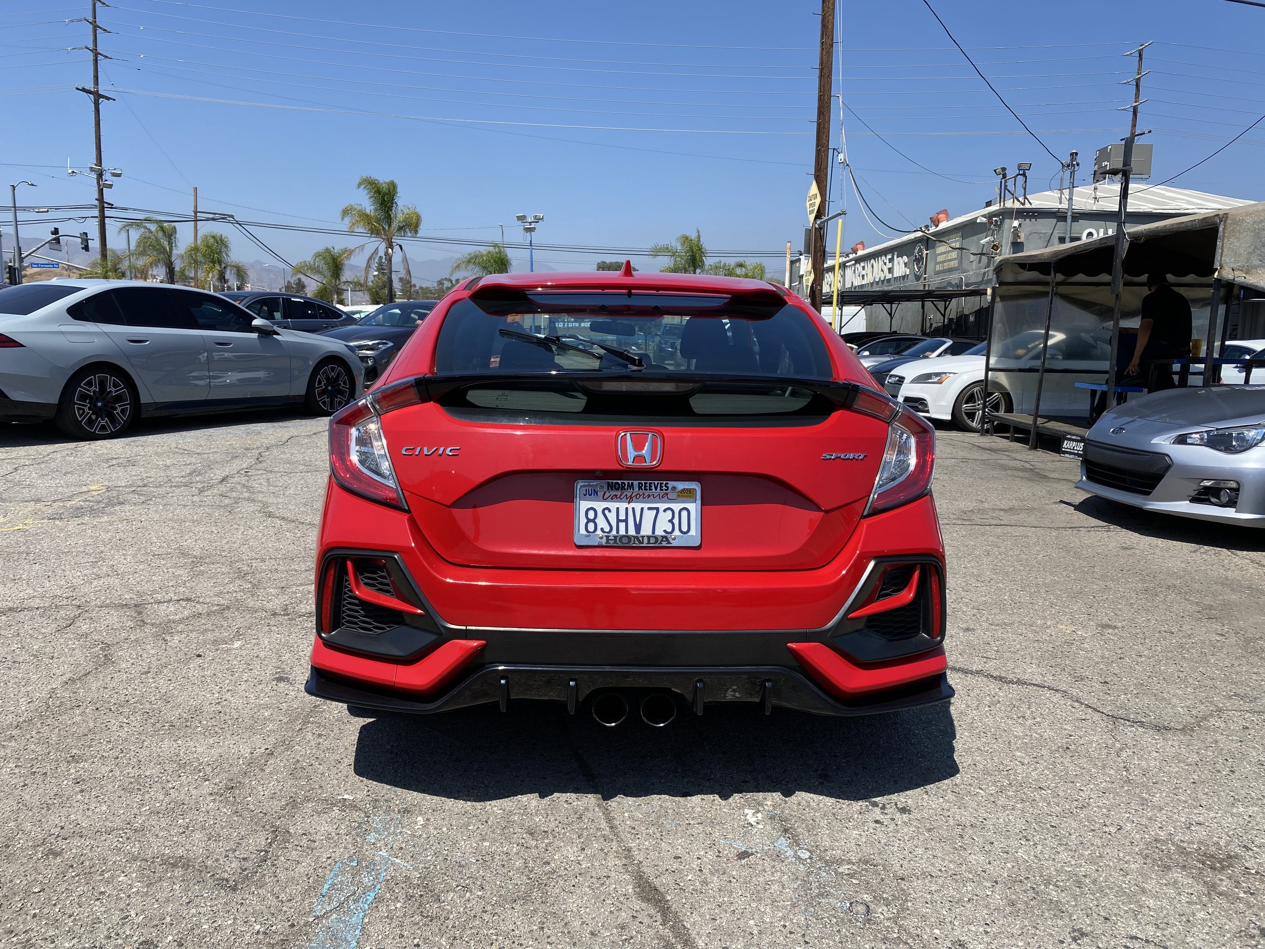 2020 Honda Civic Hatchback Sport