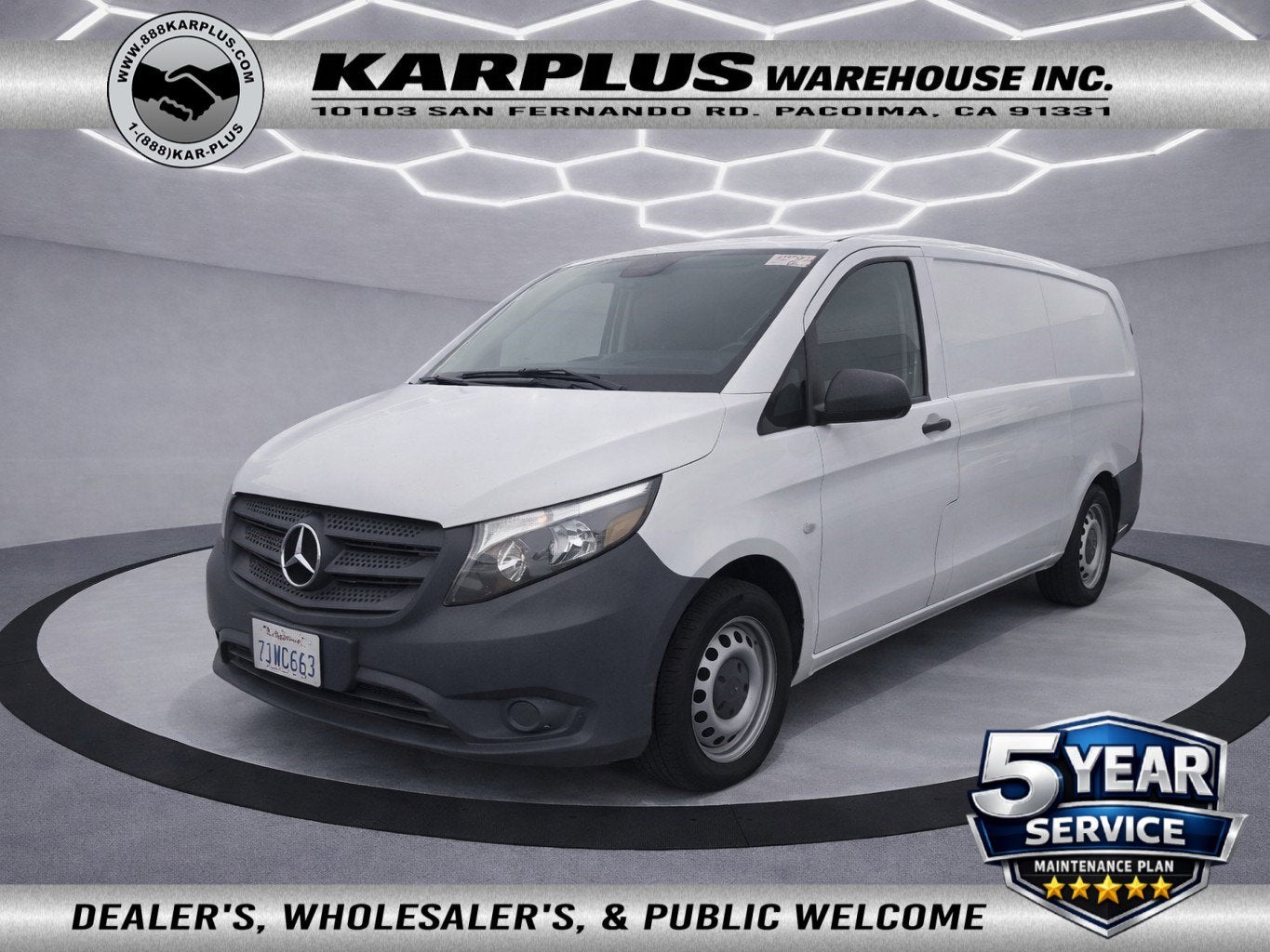 2020 Mercedes-Benz Metris Cargo Van Standard Roof 126" Wheelbase