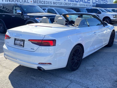 2018 Audi A5 Cabriolet Premium Plus