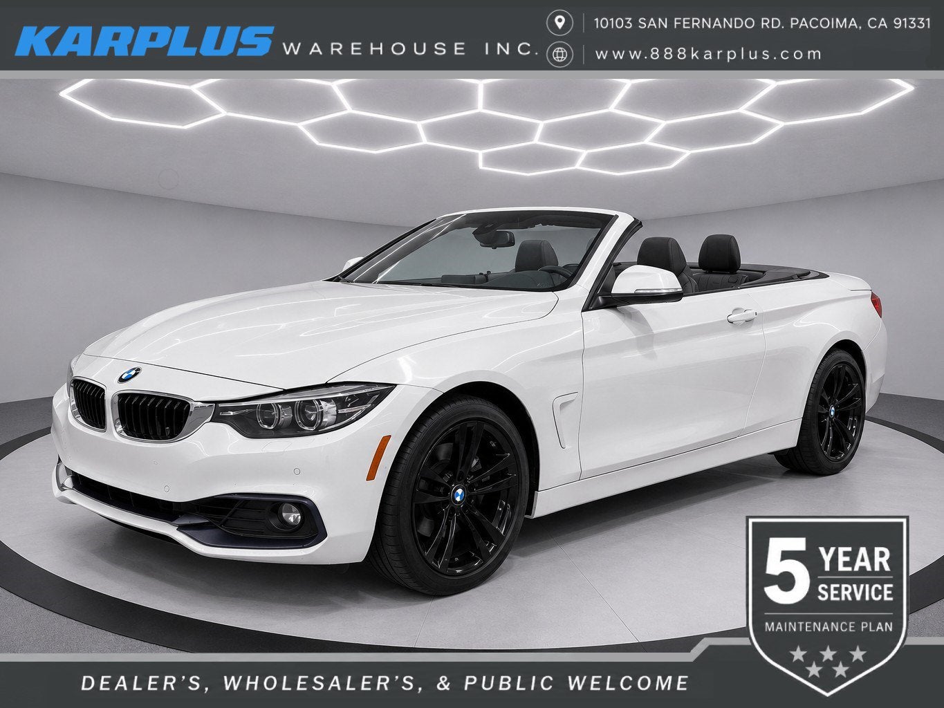 2019 BMW 4 Series 430I CONVERTIBLE