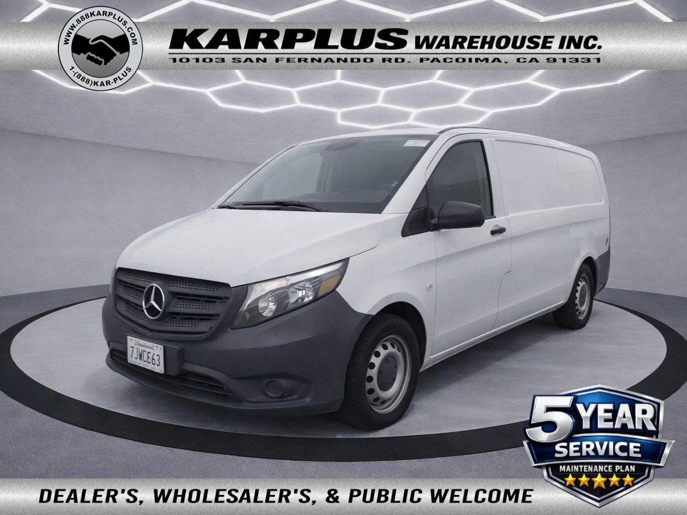 2016 Mercedes-Benz Metris Cargo Van RWD 126"