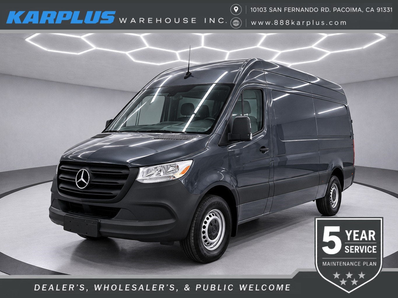 2019 Mercedes-Benz Sprinter Cargo Van 2500 HIGH ROOF V6 144 RW