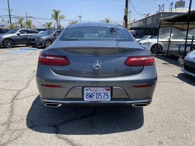 2018 Mercedes-Benz E-Class E 400