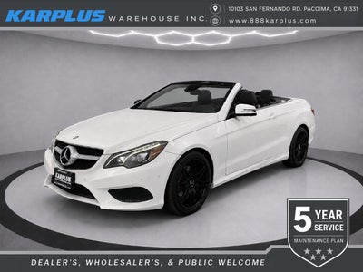2014 Mercedes-Benz E-Class 2DR CABRIOLET E 350 RWD