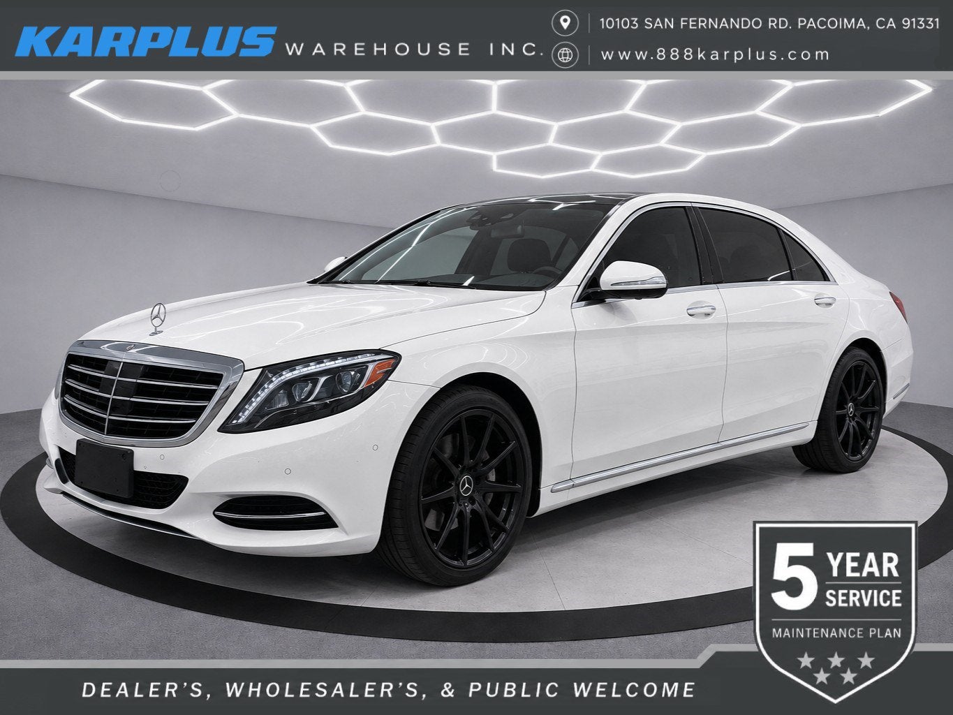 2016 Mercedes-Benz S-Class 4DR SDN S 550 RWD