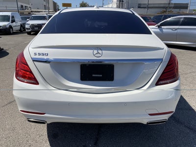 2016 Mercedes-Benz S-Class 4DR SDN S 550 RWD