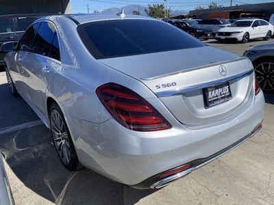 2018 Mercedes-Benz S-Class S 560 SEDAN