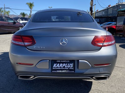 2018 Mercedes-Benz C-Class C 300 COUPE