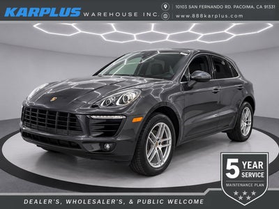 2017 Porsche Macan AWD