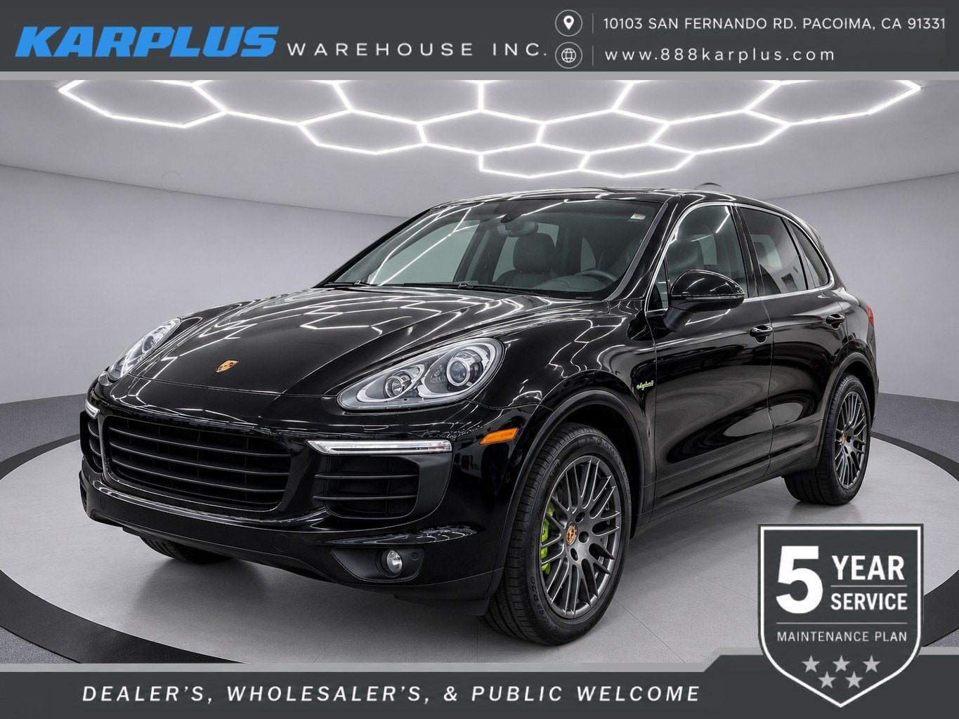 2017 Porsche Cayenne S E-HYBRID PLATINUM EDITI