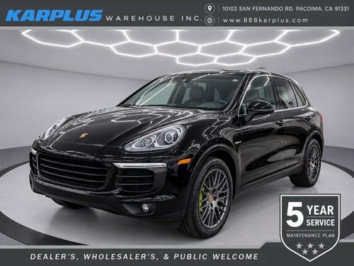 2017 Porsche Cayenne S E-HYBRID PLATINUM EDITI