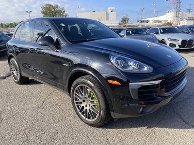 2017 Porsche Cayenne S E-HYBRID PLATINUM EDITI