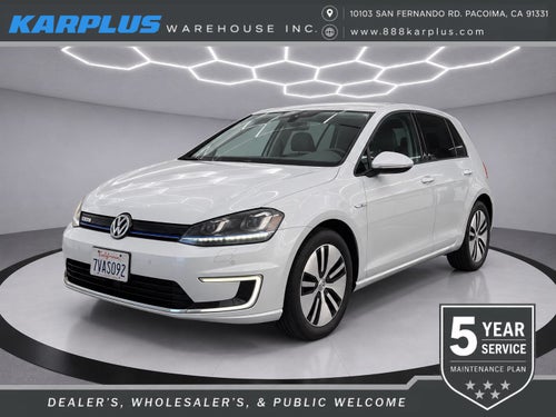 2016 Volkswagen e-Golf 4DR HB SEL PREMIUM