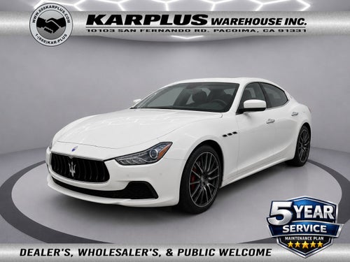 2016 Maserati Ghibli 4dr Sdn