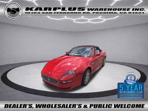 2006 Maserati GranSport 2dr Convertible